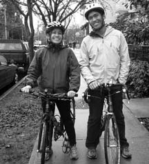 BROTHER AND SISTER: Len and Cathy Pasion train for their upcoming bike ride to honour their mother’s memory and to conquer cancer.